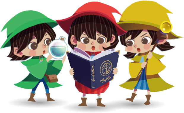 本を読むリトルジニー